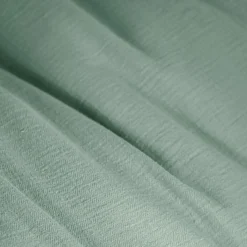 Housse de couette gaze de coton bio Lou - Vert d'eau - 140 x 200 cm