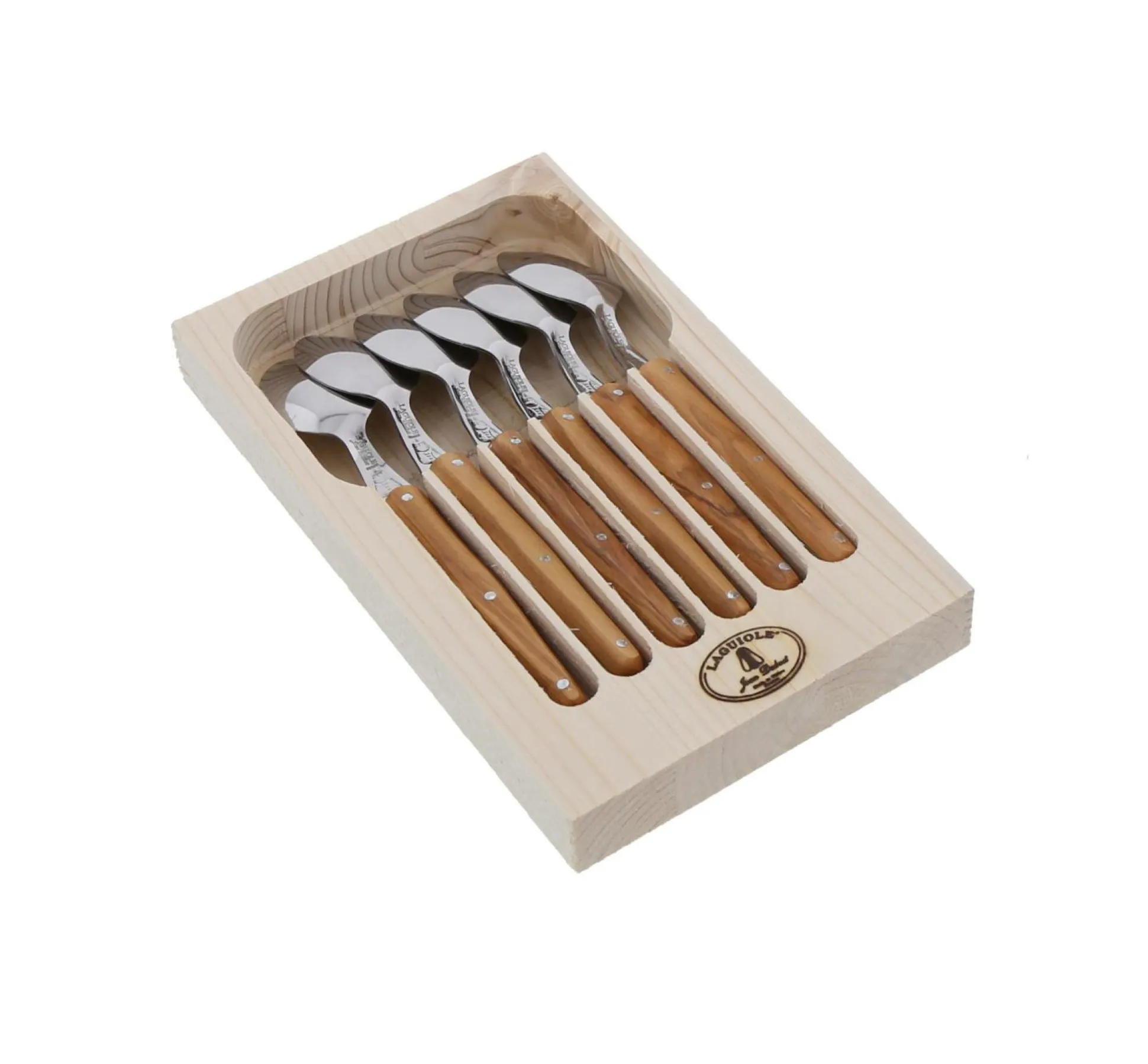 JEAN DUBOST Petite cuillère Laguiole 6 pièces