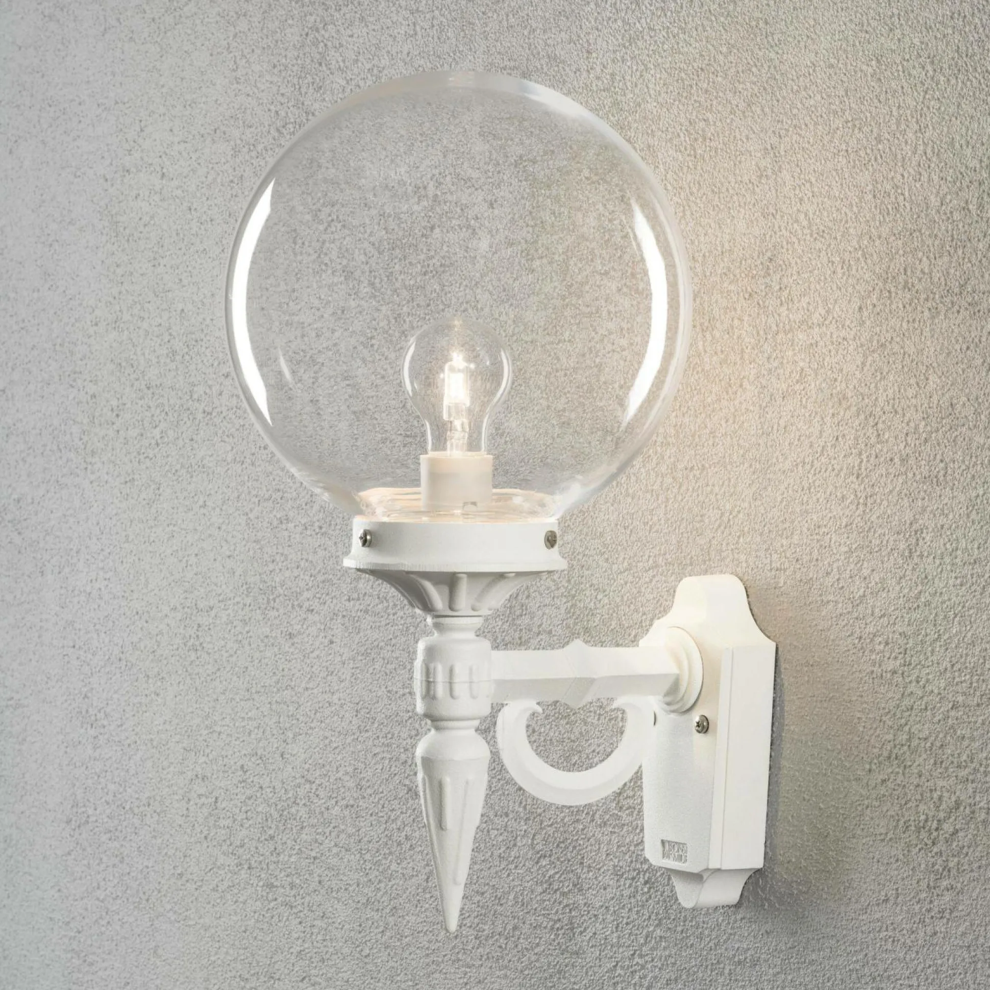 KONSTSMIDE Applique Murale Orion en Aluminium - Blanc