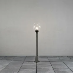 KONSTSMIDE Borne Lumineuse Orion en Aluminium - Noir