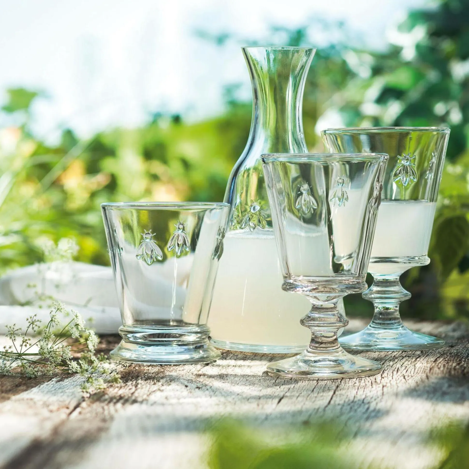 LA ROCHERE Lot de 4 gobelets Abeille