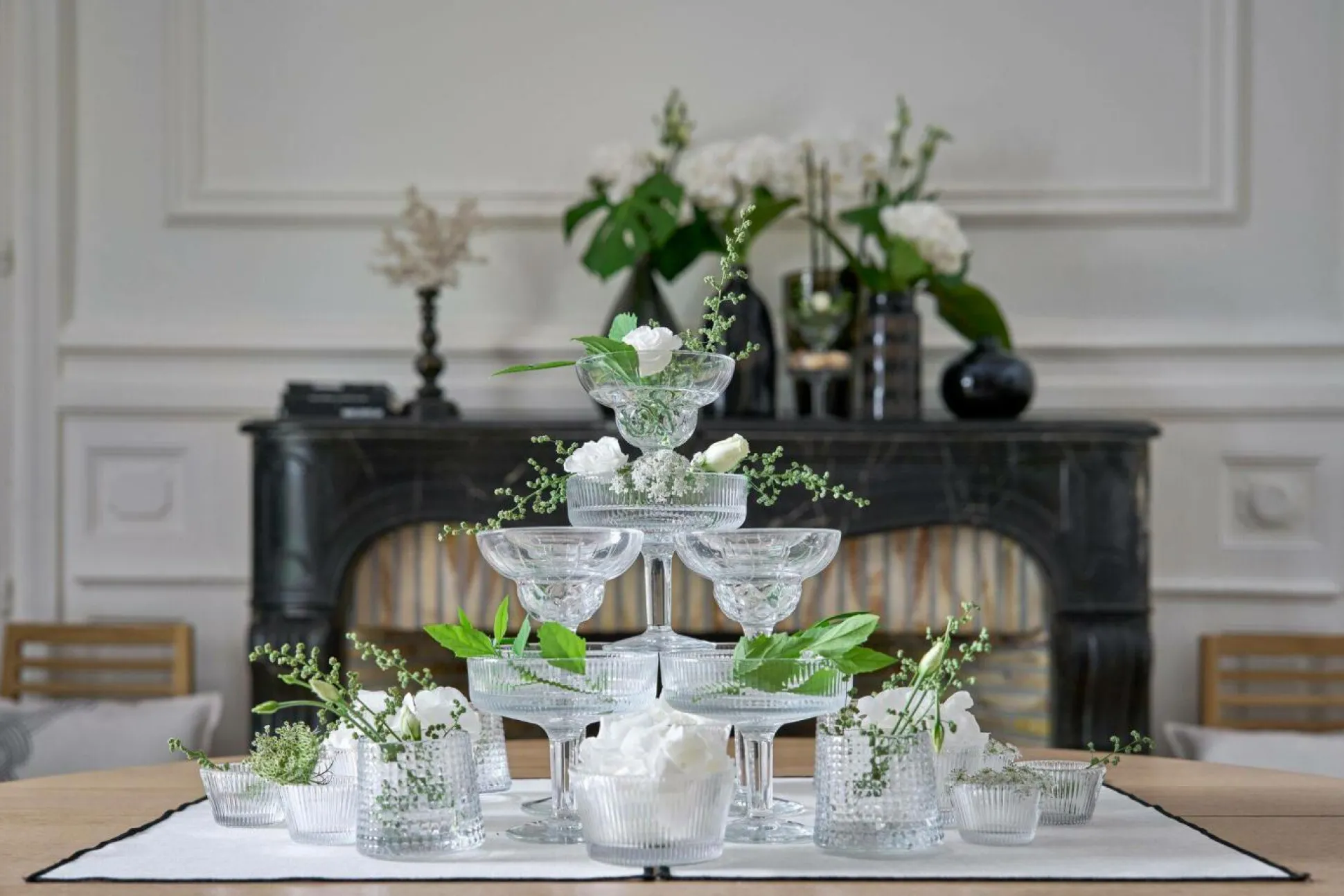 LA ROCHERE Lot de 4 Verres à whisky Blossom