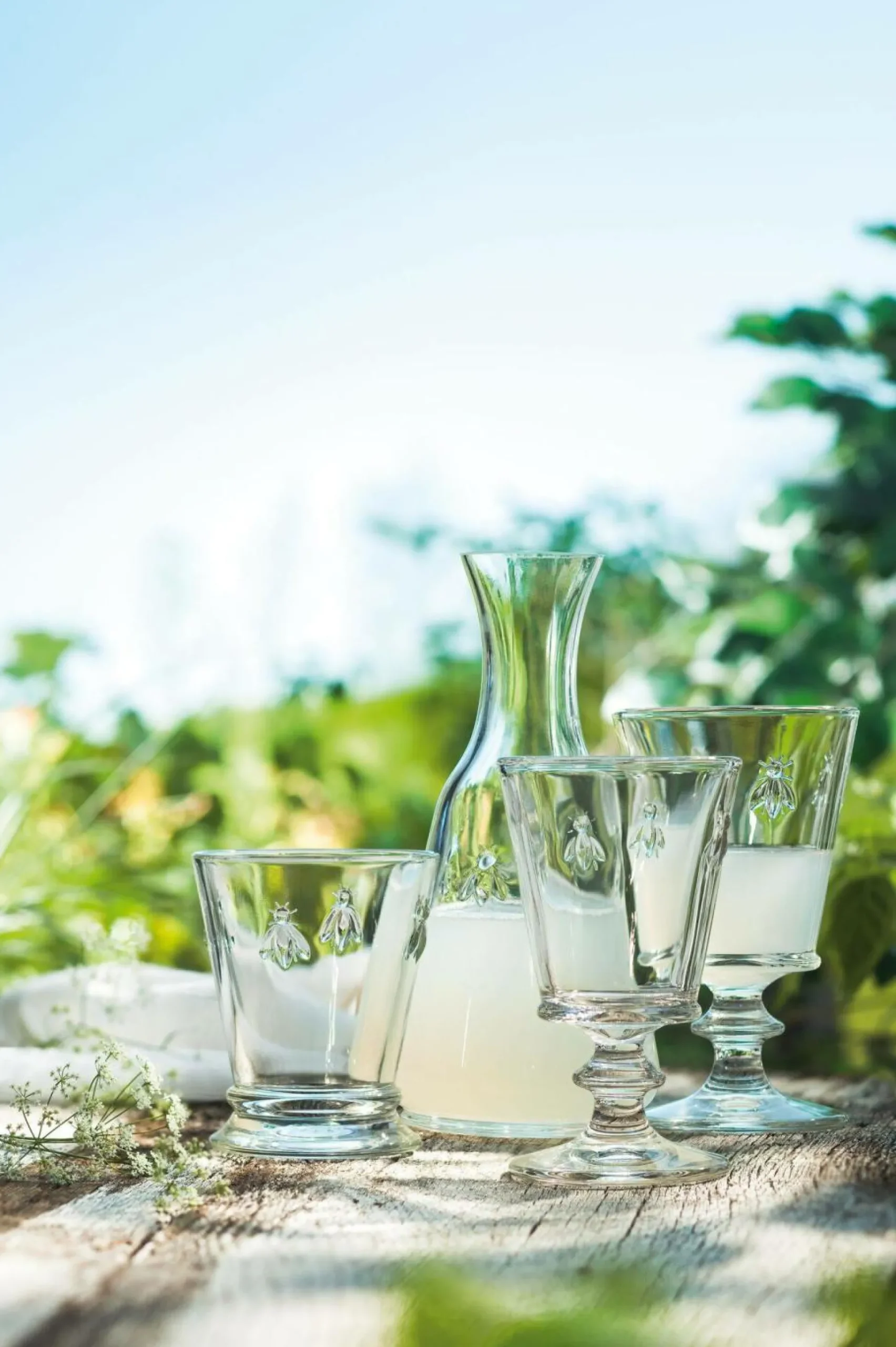 LA ROCHERE Lot de 6 verres à vin Abeille