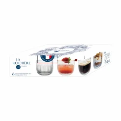 LA ROCHERE Lot de 6 verres bodega Ouessant