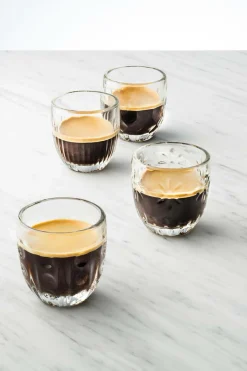 LA ROCHERE Set de 4 expressos Troquet assortis