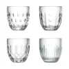 LA ROCHERE Set de 4 gobelets assortis Troquet