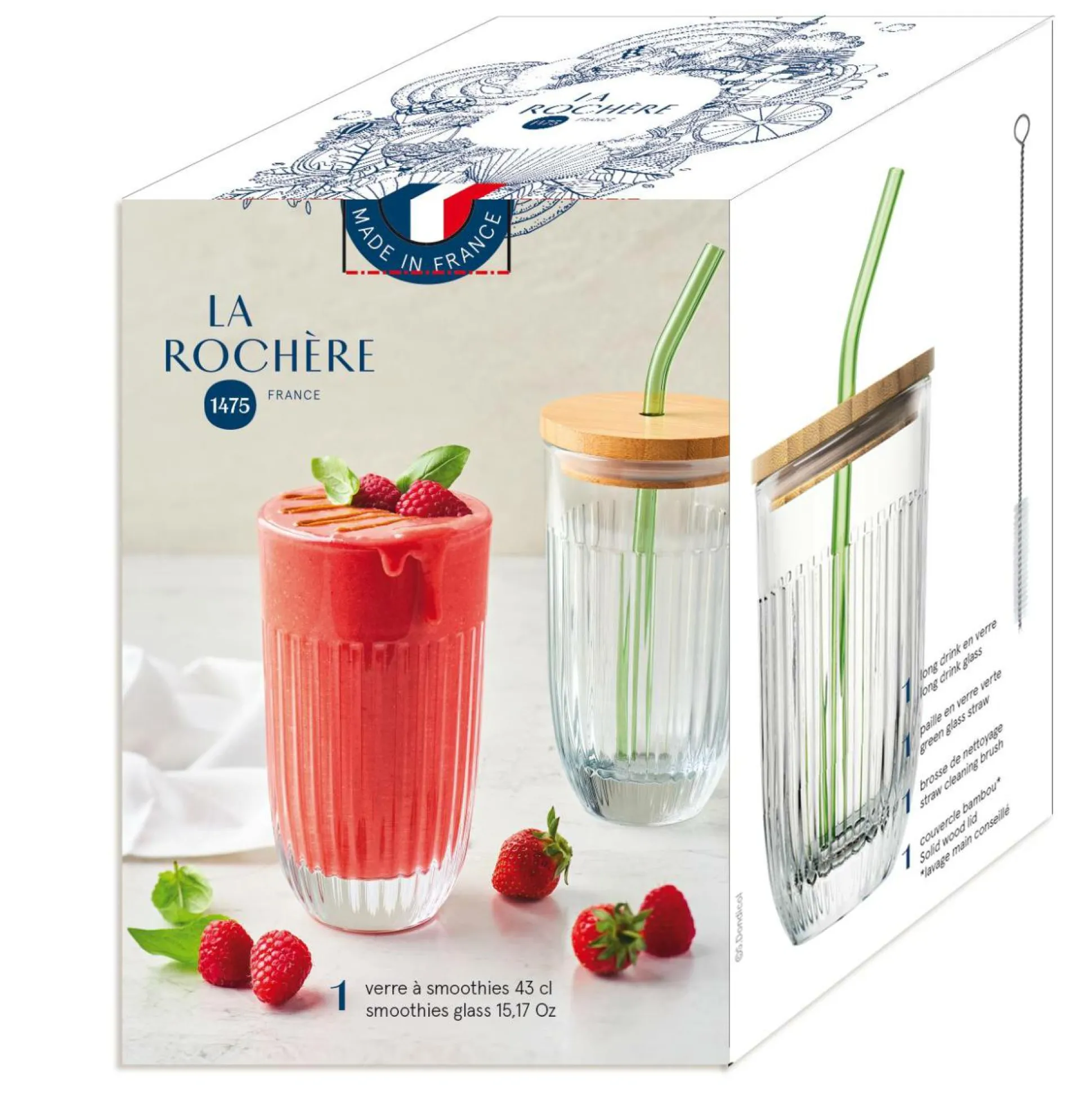 LA ROCHERE Set Smoothie Ouessant
