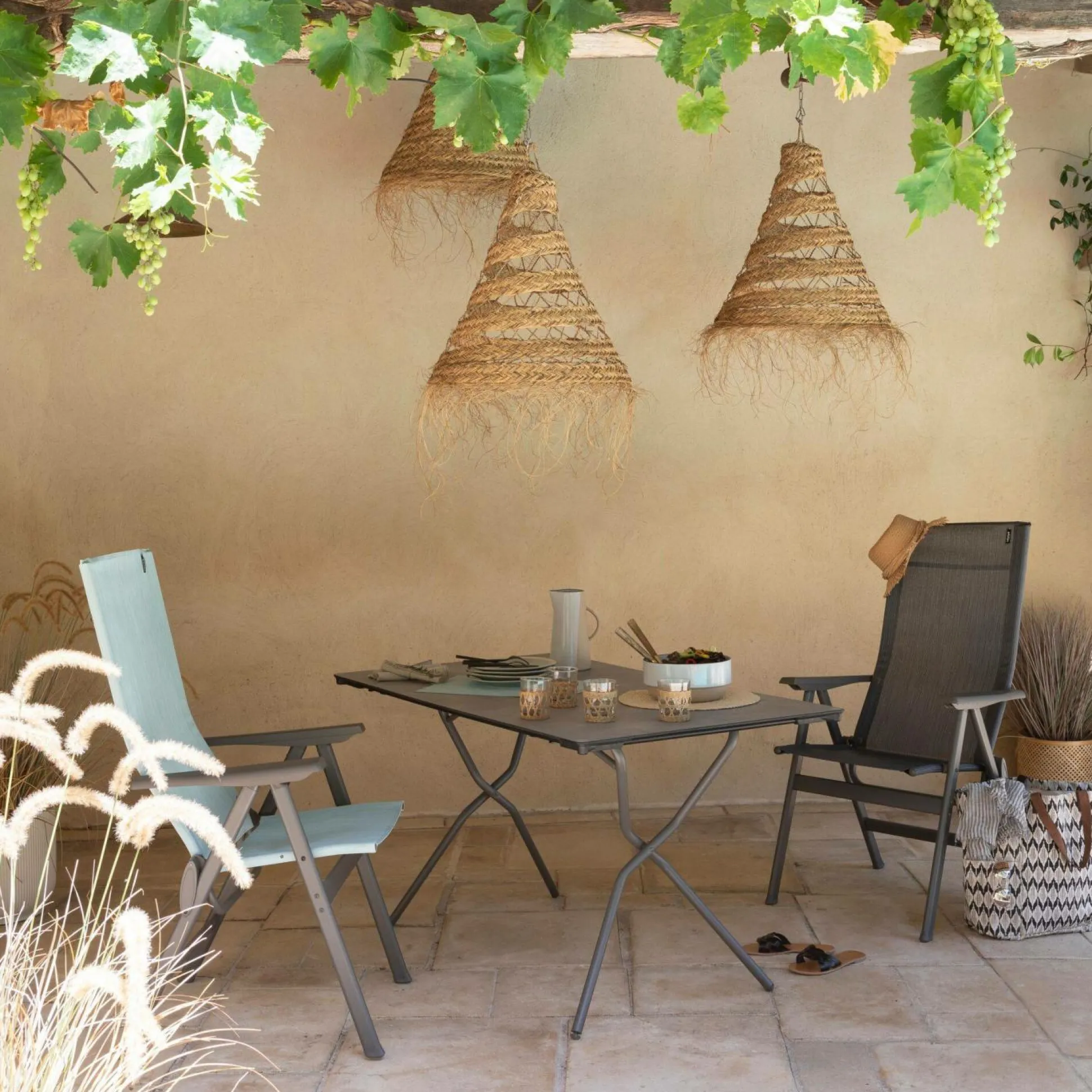 LAFUMA Fauteuil Pliant Zen It Batyline® Duo - Obsidian