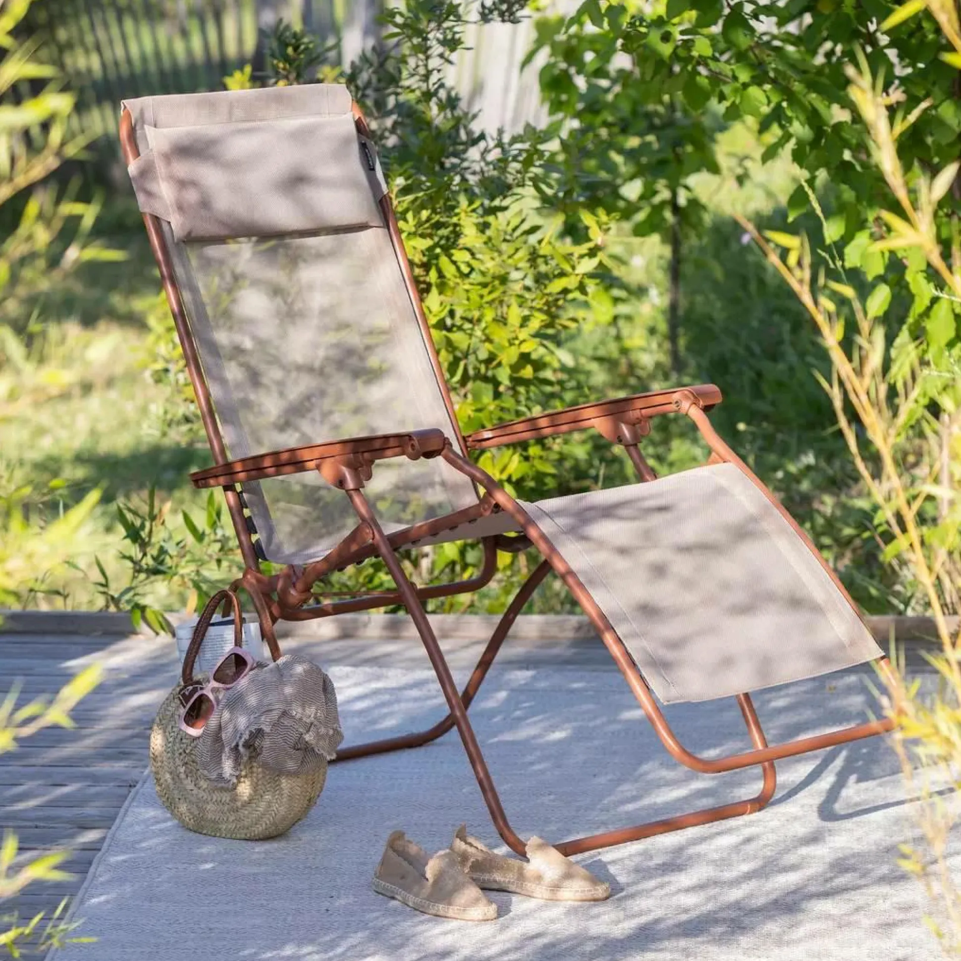 LAFUMA Fauteuil Relax Pliant R Clip Colorblock - Canyon