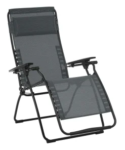 LAFUMA Fauteuil Relax Pliant Futura Batyline® Duo - Obsidian
