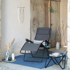 LAFUMA Fauteuil Relax Pliant Futura Batyline® Duo - Obsidian