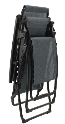 LAFUMA Fauteuil Relax Pliant Futura Batyline® Duo - Obsidian