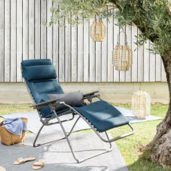 LAFUMA Fauteuil Relax Pliant Futura BeComfort® - Bleu Encre