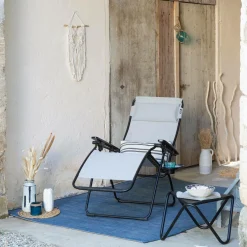 LAFUMA Fauteuil Relax Pliant Futura Batyline® Duo - Galet