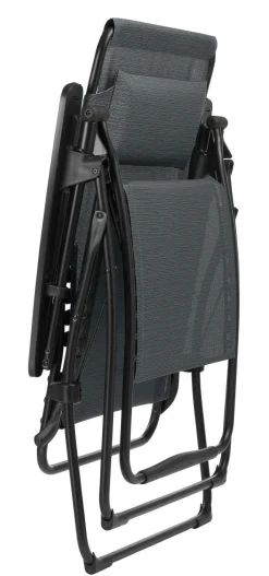 LAFUMA Fauteuil Relax Pliant Futura XL Batyline® Duo - Obsidian