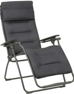 LAFUMA Fauteuil Relax Pliant Futura XL BeComfort® - Gris Foncé