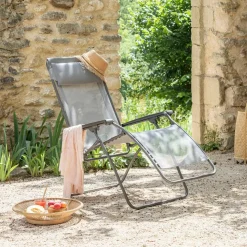 LAFUMA Fauteuil Relax Pliant R Clip Colorblock - Terre