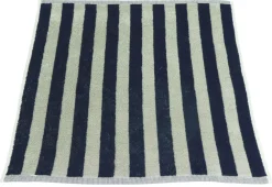 LASA HOME Essuie-main coton Lino - Bleu - 50 x 50 cm