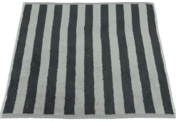 LASA HOME Essuie-main coton Lino - Gris - 50 x 50 cm