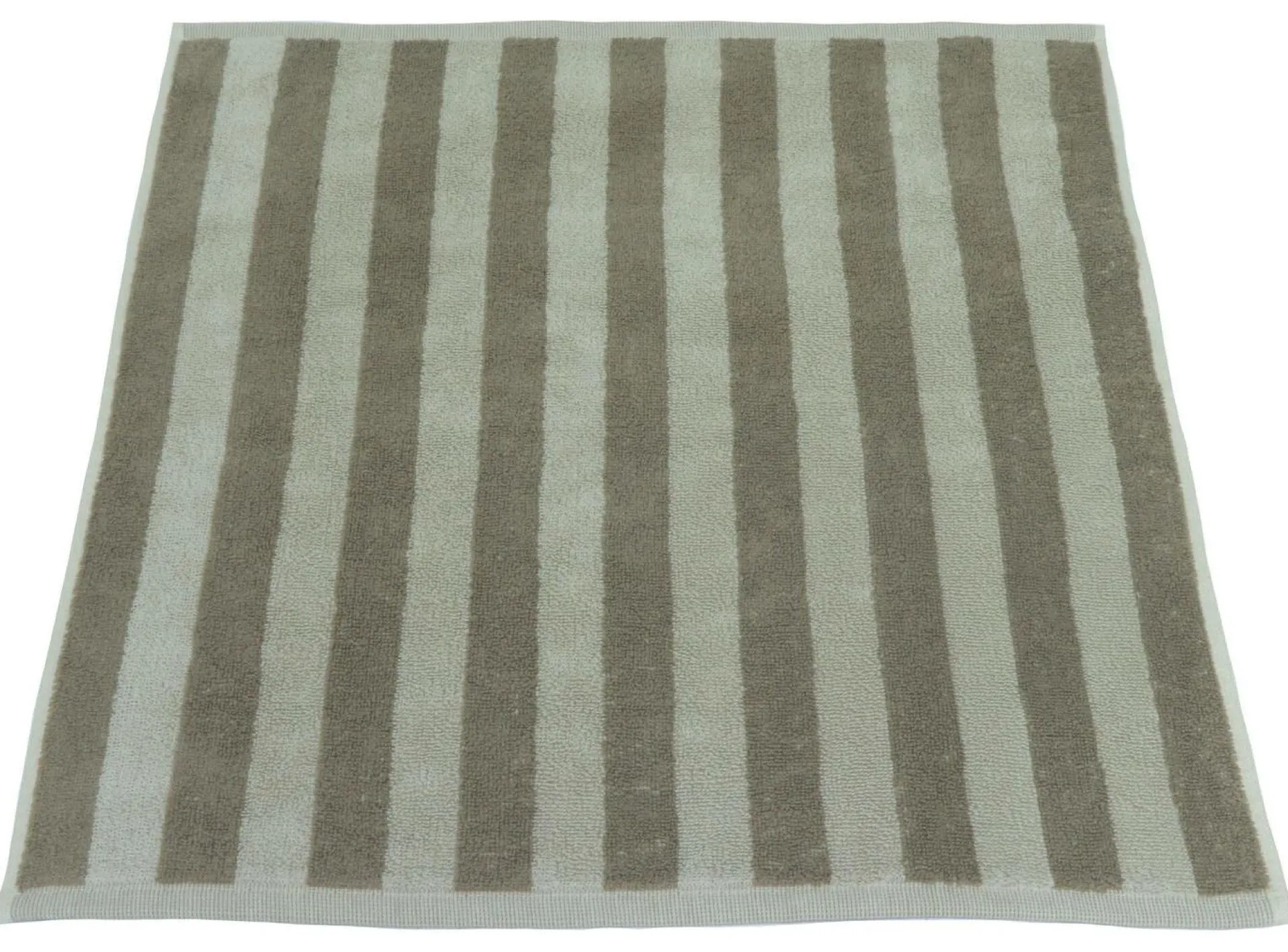 LASA HOME Essuie-main coton Lino - Marron - 50 x 50 cm