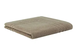 LASA HOME Tapis de bain coton recyclé Luca - Marron