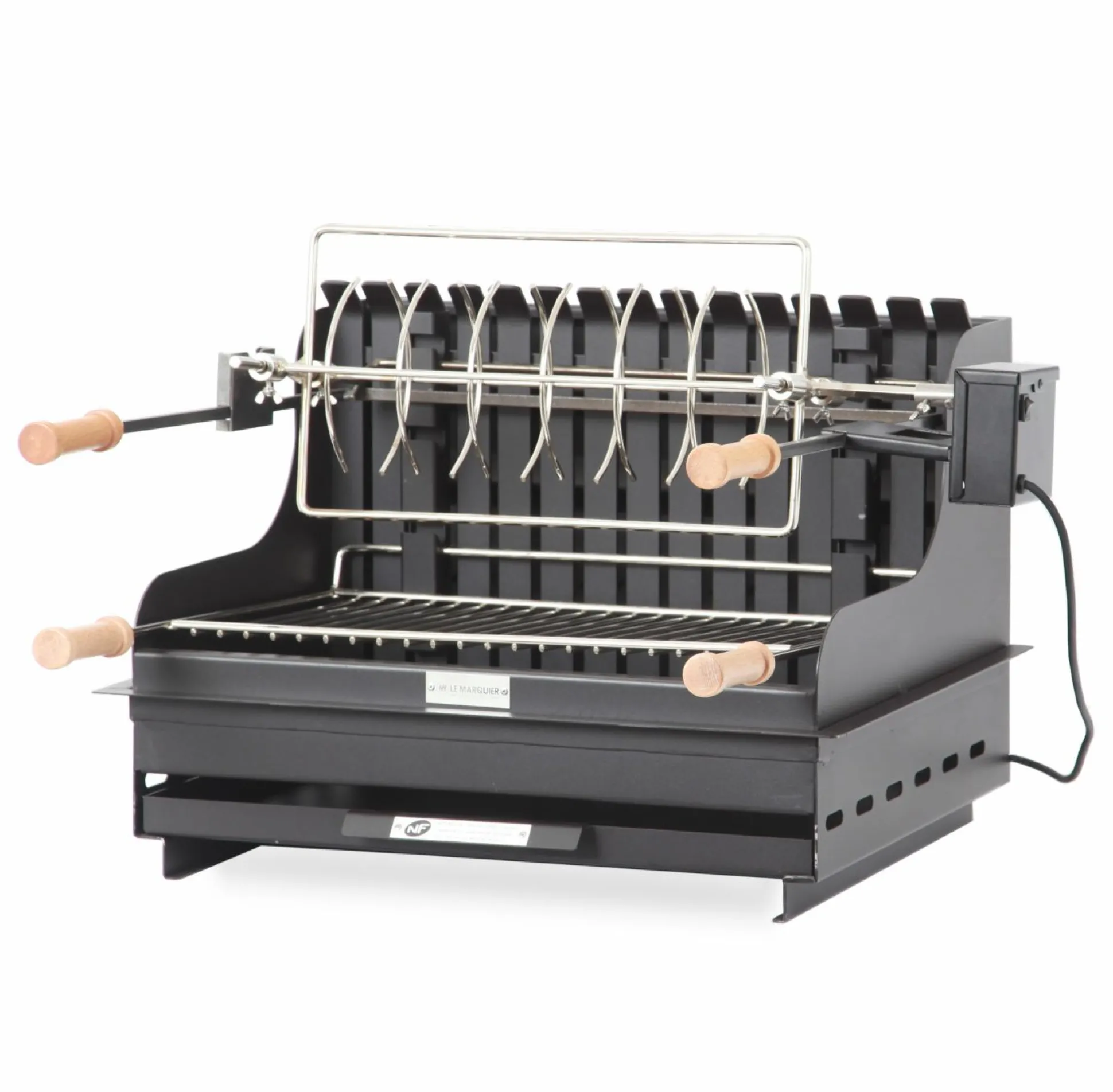 LE MARQUIER Barbecue Exclusive Mendy en Acier Noir