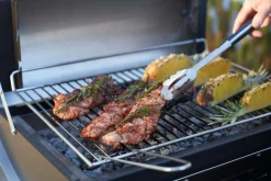 LE MARQUIER Barbecue Le Barbecue Français XL60 Duo en Inox et Acier Noir