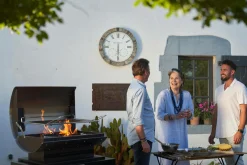 LE MARQUIER Barbecue Le Barbecue Français XL60 Duo en Inox et Acier Noir