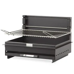 LE MARQUIER Barbecue Vintage Montory en Acier Noir