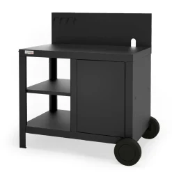 LE MARQUIER Desserte Allure en Acier Noir