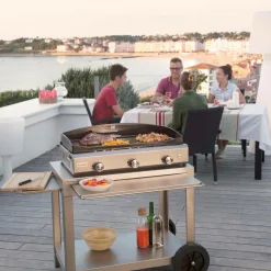 LE MARQUIER Desserte Exclusive Ingénieuse en Inox