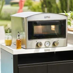 LE MARQUIER Four à Pizza Électrique d'Extérieur Signature 450