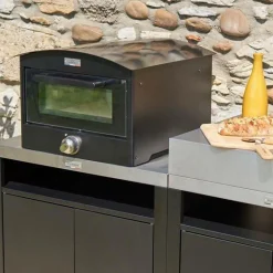 LE MARQUIER Four à Pizza Électrique d'Extérieur Signature 350