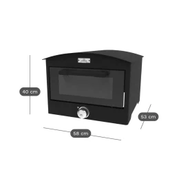 LE MARQUIER Four à Pizza Électrique d'Extérieur Signature 350