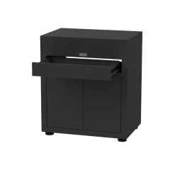 LE MARQUIER Meuble avec Tiroir pour Cuisine d'Extérieur 80 x 55 cm - Noir