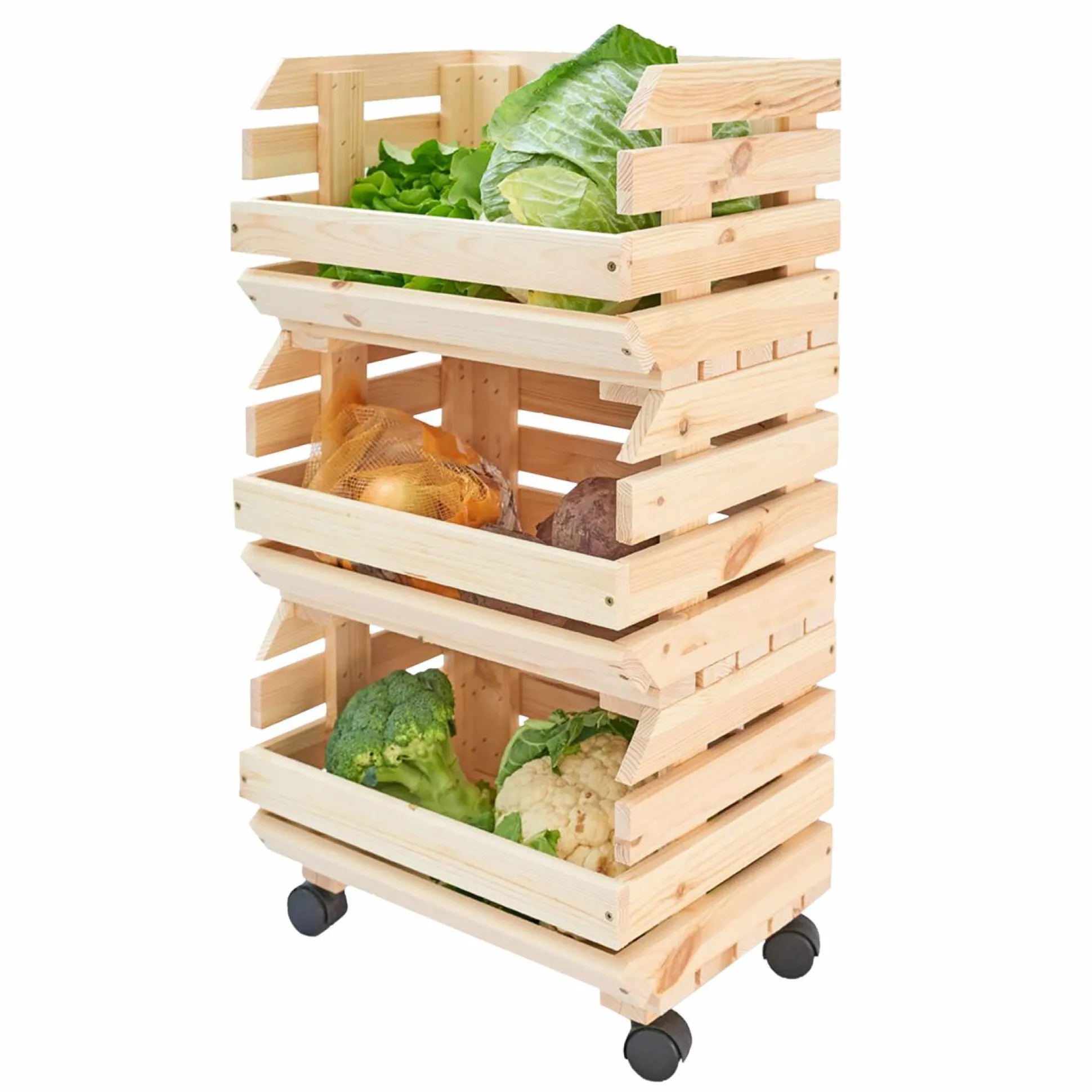 Légumier bois massif Estragon