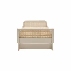 Lit avec tiroir de rangement en option Sam - Beige