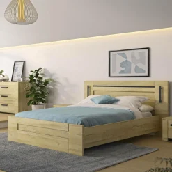 Lit avec tiroir de rangement en option Emilie - 140 x 190 cm