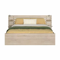 Lit avec tiroirs de rangement en option Palmyre - 140 x 200 cm