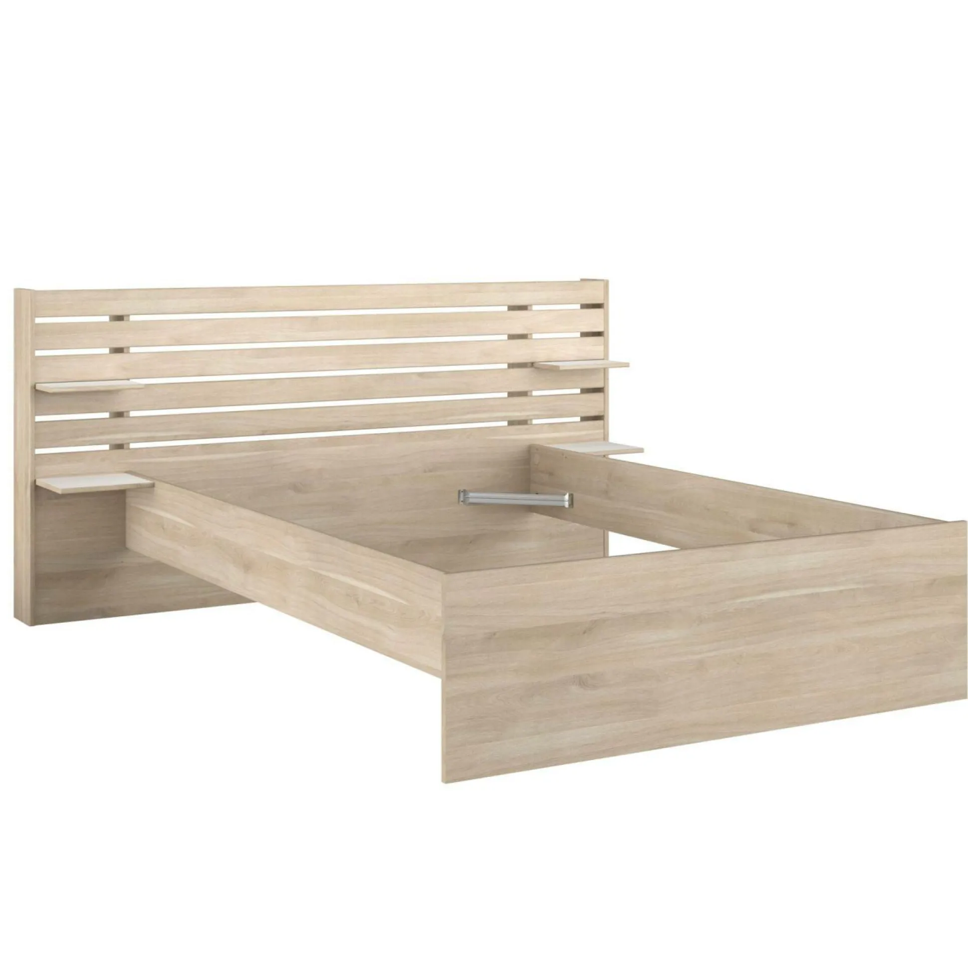 Lit avec tiroirs de rangement en option Palmyre - 140 x 200 cm