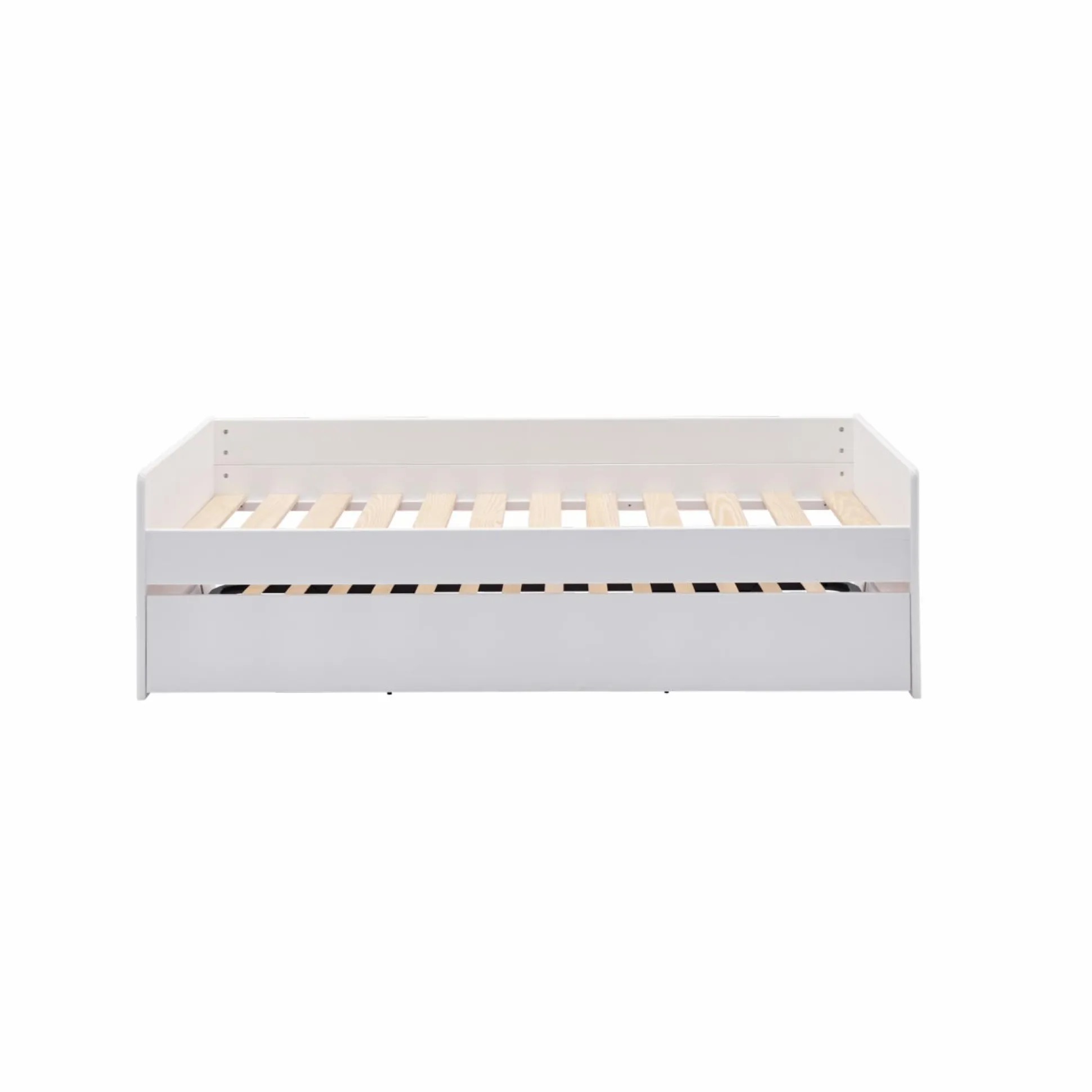 Lit banquette gigogne Sandro - Blanc