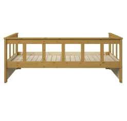 Lit extensible avec tiroir de rangement en option Tanguy - Miel