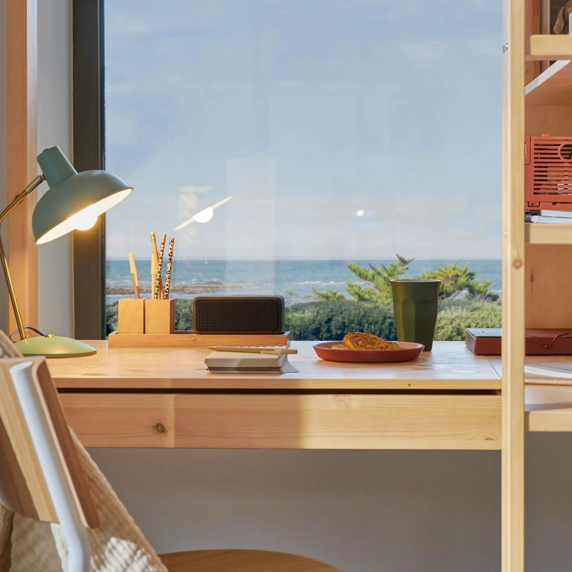 Lit mezzanine Tim - Naturel