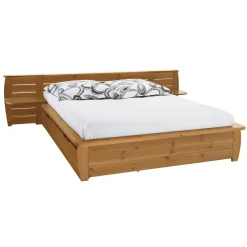 Lit rangement Théo - Miel - 140 x 190 cm