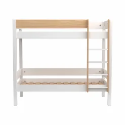 Lits superposés Sylvio - Blanc/Bois