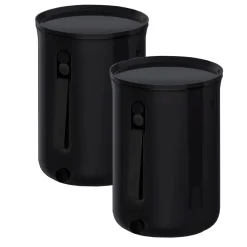 Lot de 2 composteurs interieur Bokashi Organko - Noir