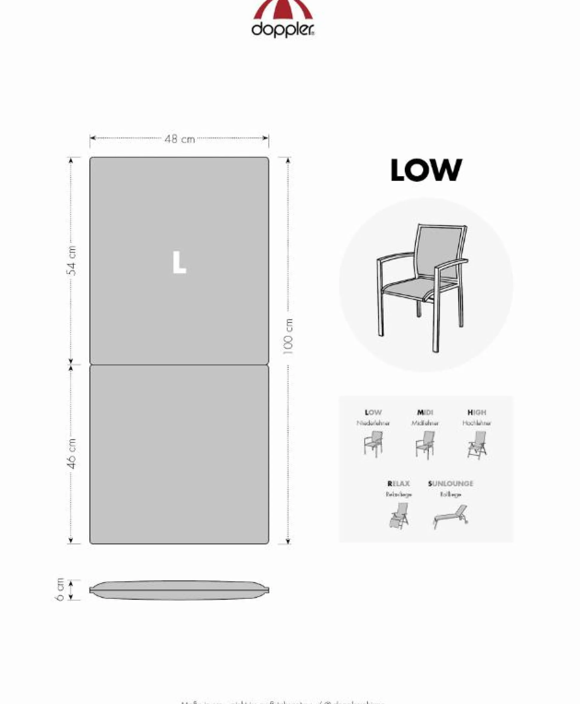 Lot de 2 Coussins de Chaise Nature en Tissus Recyclé - Gris Clair
