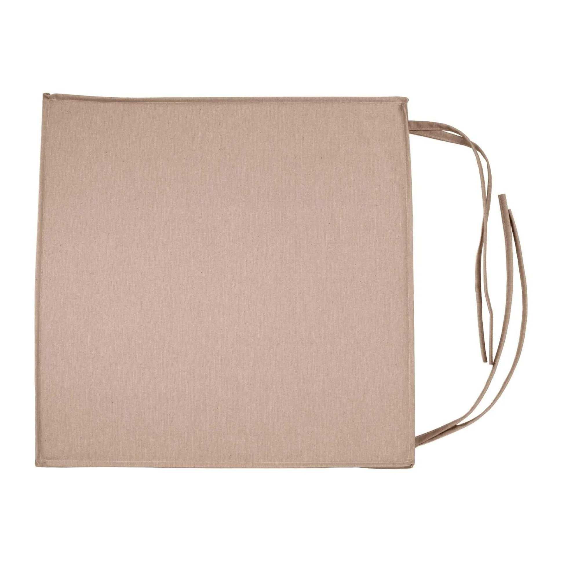 Lot de 4 Galettes de Chaises de Jardin Recyclé Heva - Sable