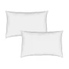 Lot de 2 oreillers plats recyclés Pacôme, CAMIF - 45 x 70 cm