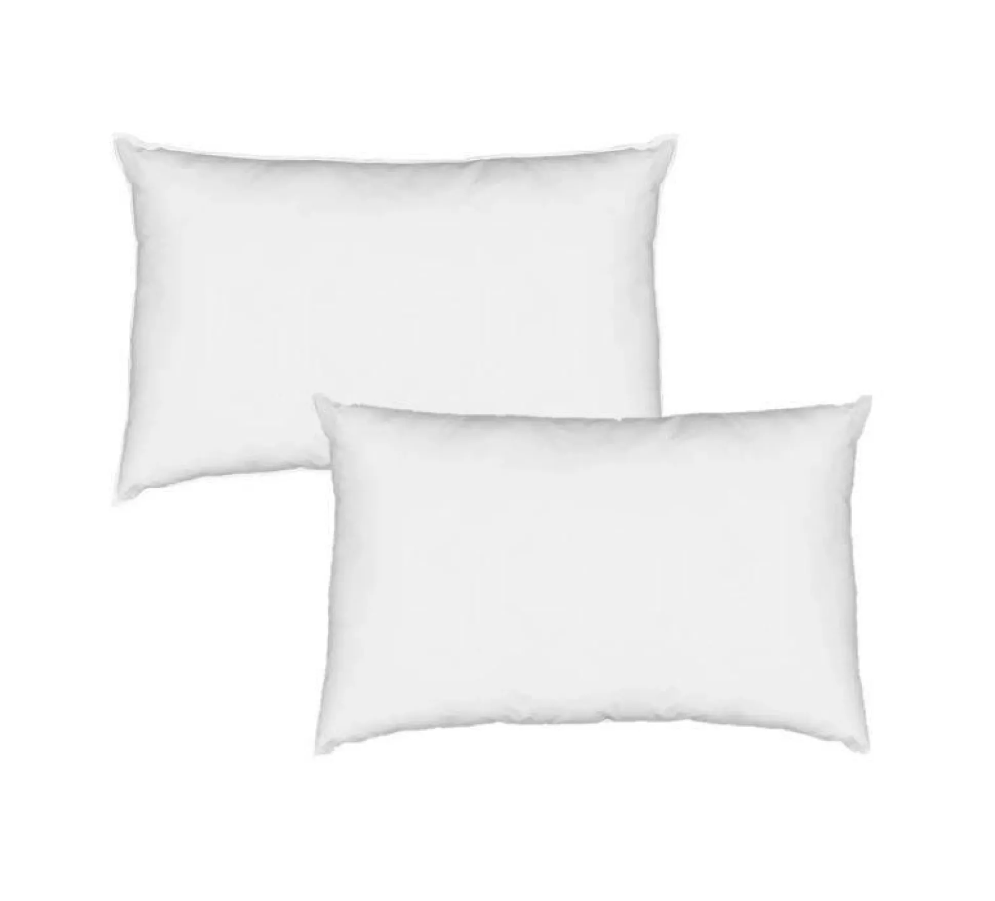 Lot de 2 oreillers plats recyclés Pacôme, CAMIF - 45 x 70 cm